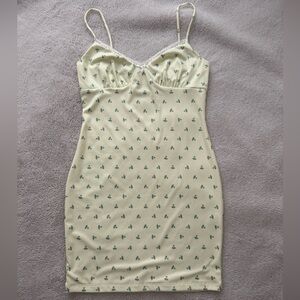 Princess polly yellow floral dress